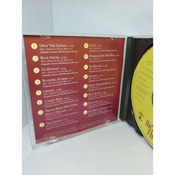 Roy Orbison 16 Biggest Hits Classic Rock 99 Oldies CD No Scratches Clean - Picture 8 of 10